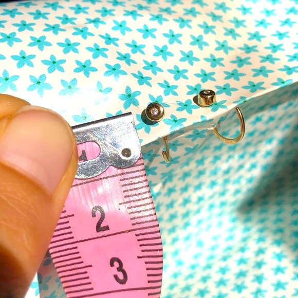 Melissa Joy Manning 14K Gold Diamond Hug Earrings Flush Set Delicate Mini Hoops - Picture 13 of 15